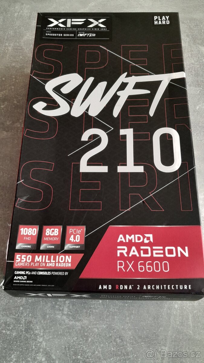 XFX Speedster SWFT 210 AMD Radeon RX 6600 8 GB