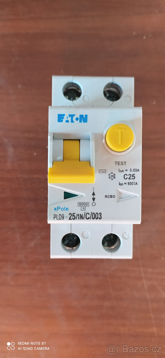 Jističe, proudový chránič