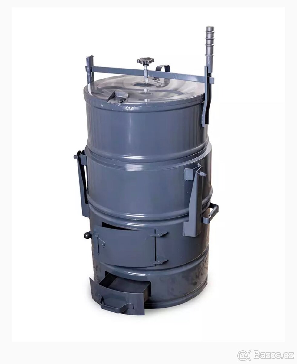 Pařák, brutar 100 litrů, NOVÝ malovaný