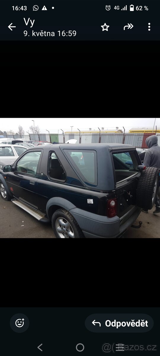 Land Rover Freelander Hardtop střecha