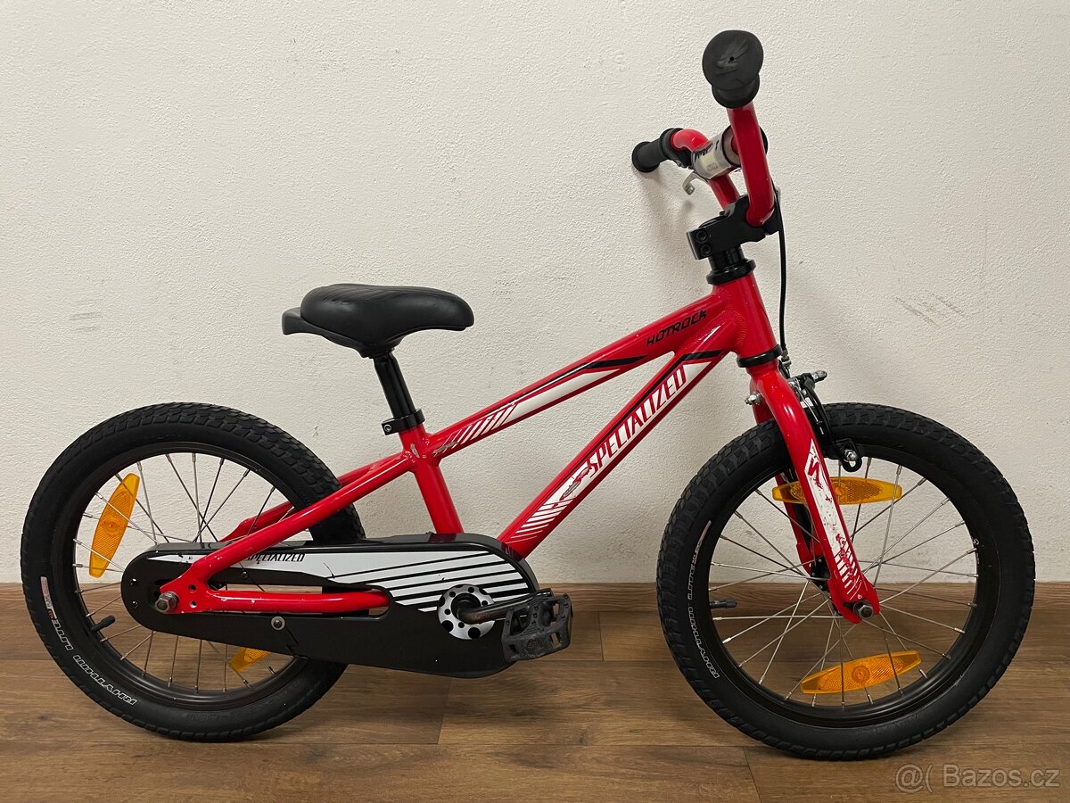 Dětské kolo Specialized Hotrock 16” červené