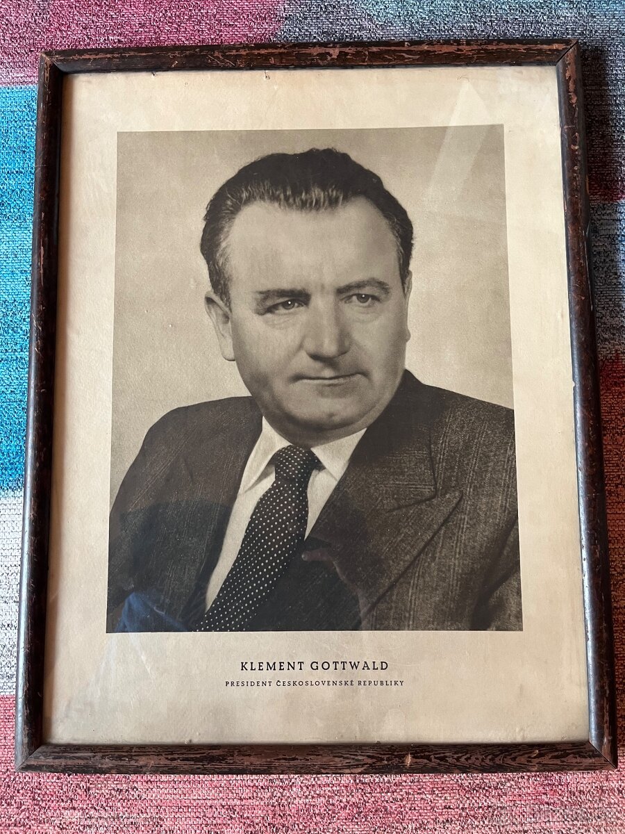 Klement Gottwald - obrazy