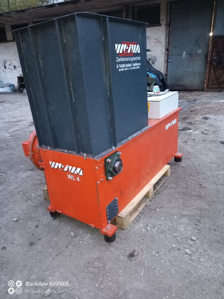Weima untha Nolting schredder shredder drtič drvič