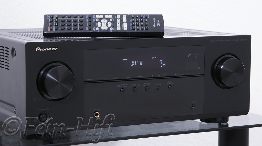 Pioneer VSX-421 AV receiver s 3D HDMI 1080p, DO, navod