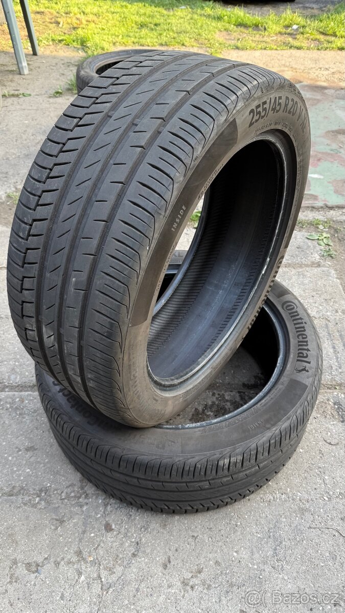 2x letní Continental 255/45/20