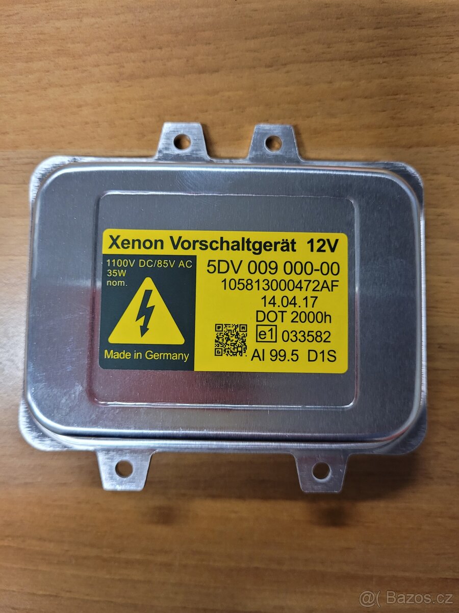 Škoda Superb 2 předface startér xenonu 5DV009000