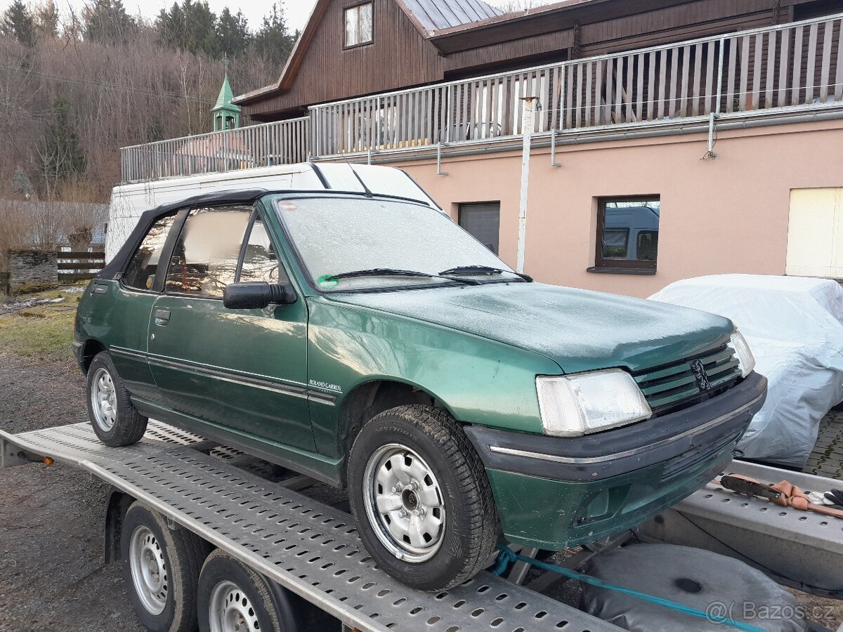 Peugeot 205 cabrio Roland Garros kabrio