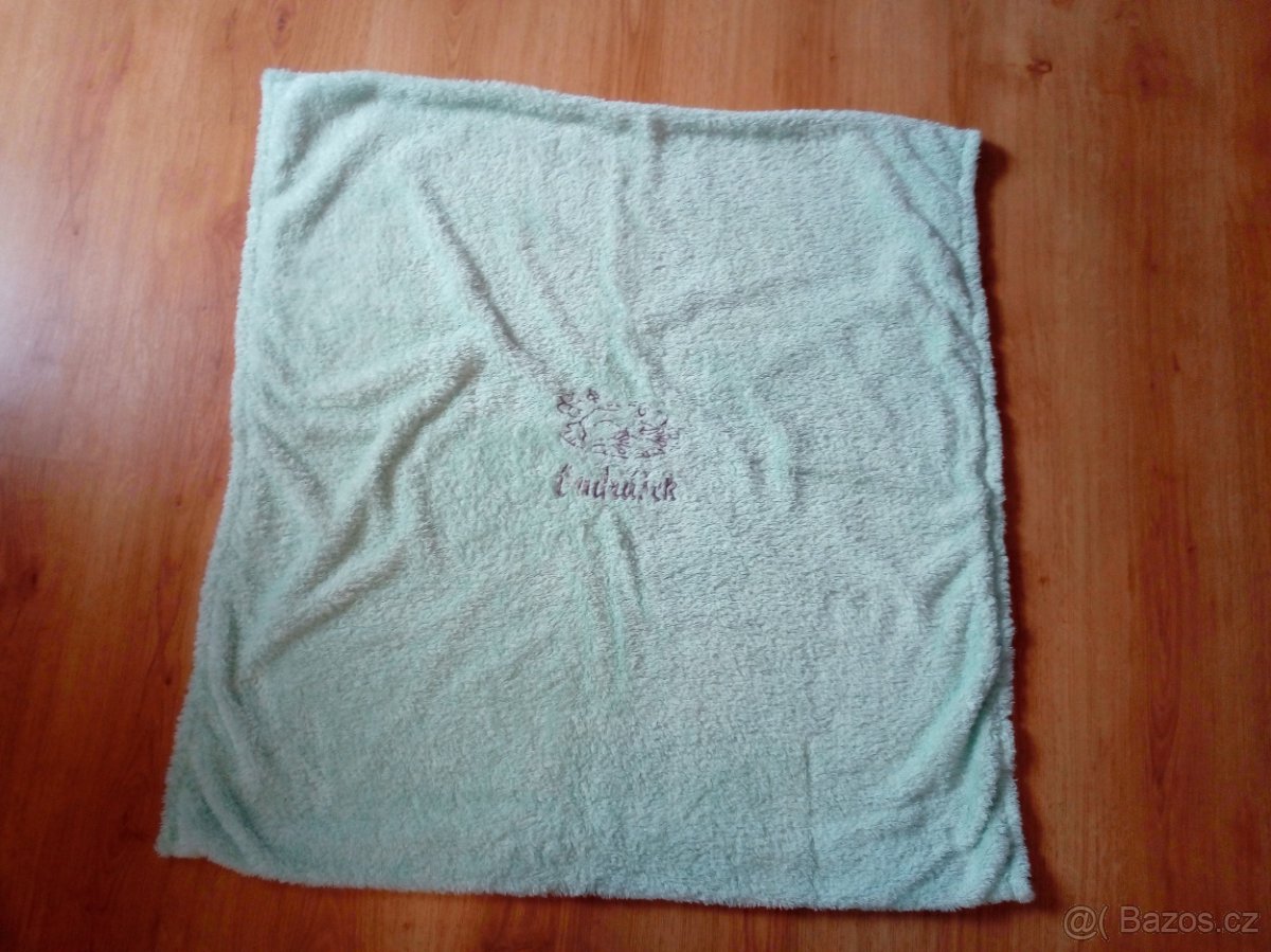 Mint/máta deka (90x100) s nápisem Ondrášek