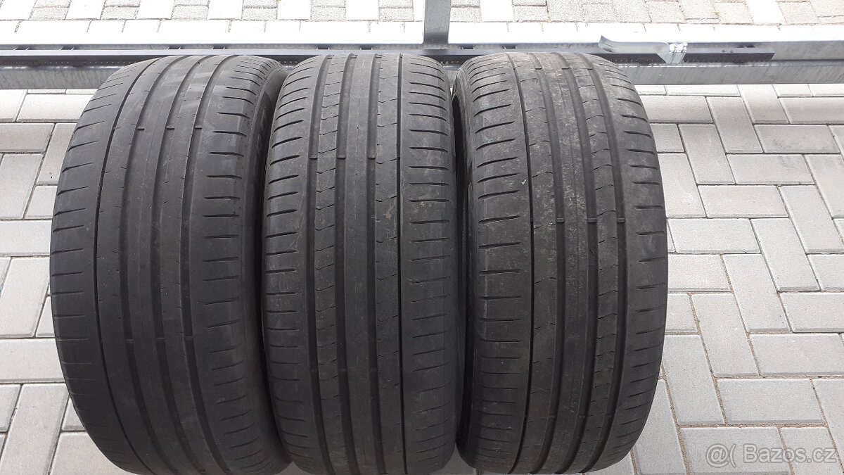 3ks letní pneu 245/40/19 Pirelli pzero 4,5-5mm