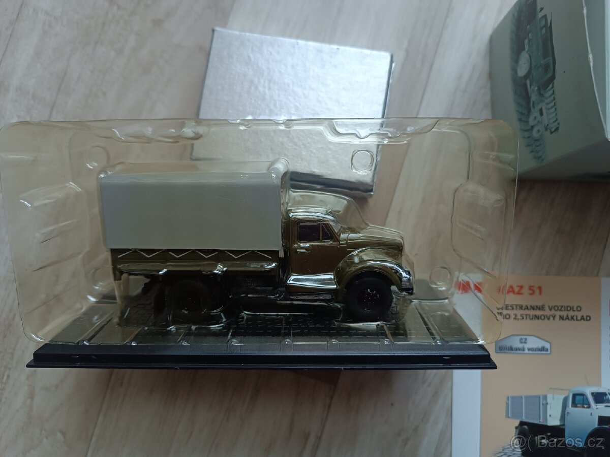 Model auta užitková vozidla GAZ 51