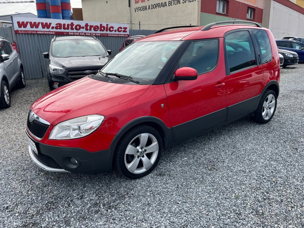 ŠKODA ROOMSTER 1,2 TSi SCOUT TAŽNÉ ZAŘÍZENÍ