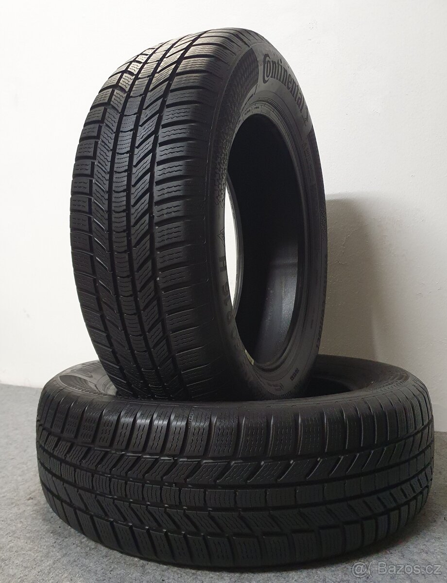 2x ZÁNOVNÍ 205/60 R16 Zimní pneu Continental WC TS870P