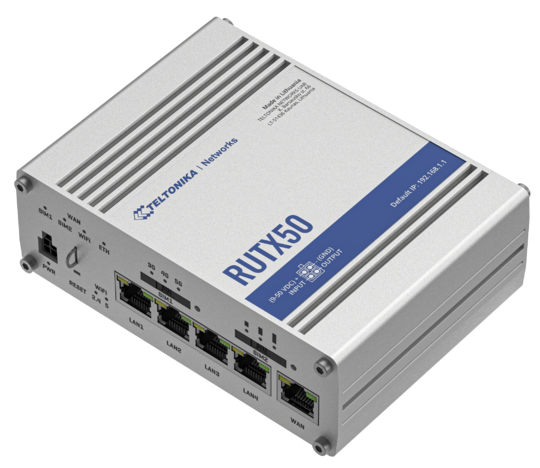 Teltonika RUTX50 - LTE 5G WiFi modem