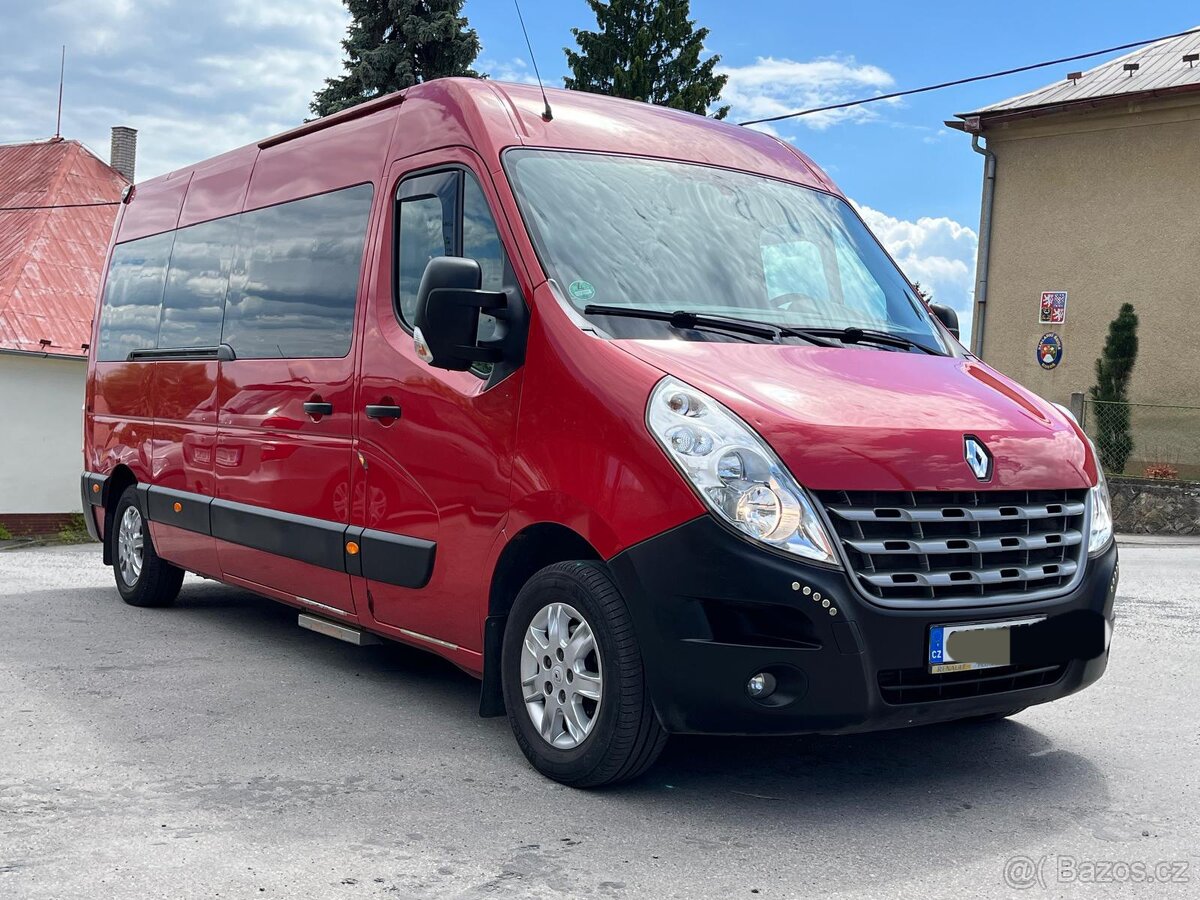 Renault Master BUS 2.3 dCi, 215 000 km, TZ, KLIMA