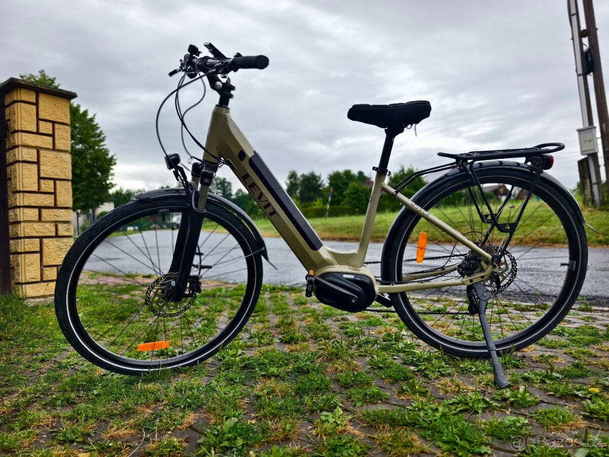 Levit Musca MX Lowstep 630Wh (Latte) 630 Wh, středový motor