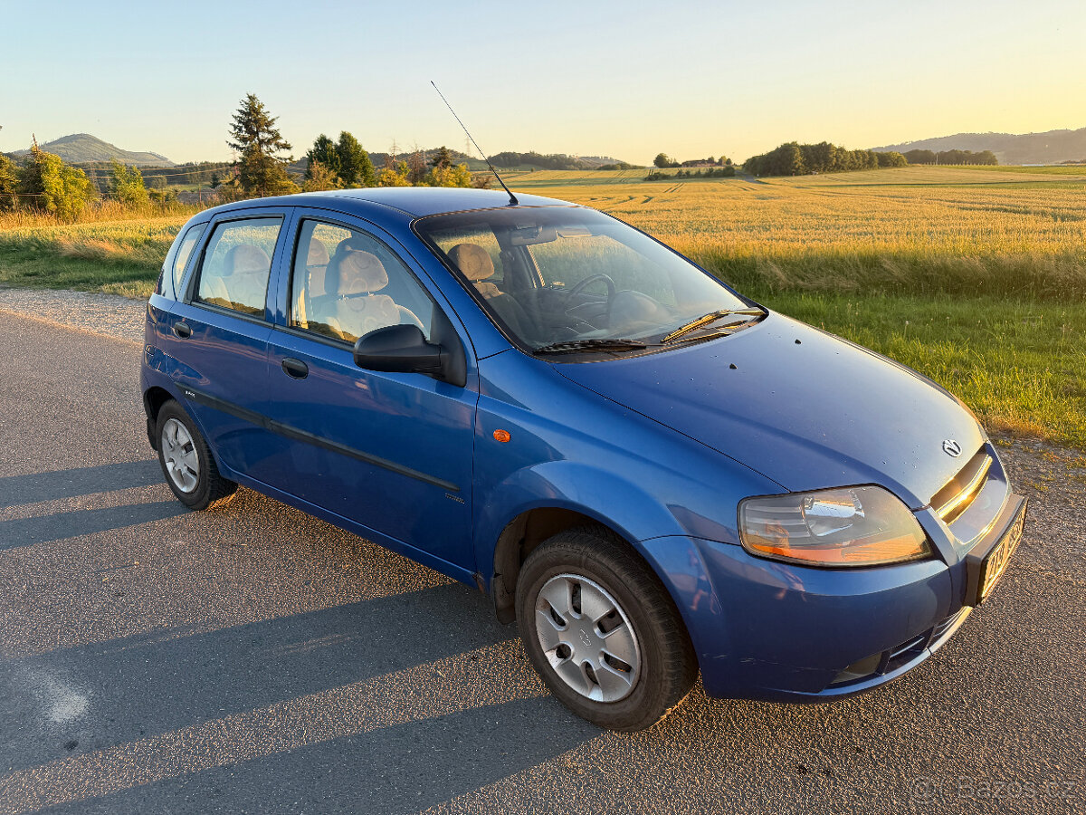 DAEWOO KALOS 1.2, PŮVOD ČR, 1.MAJITEL, 44 TIS. NAJETO
