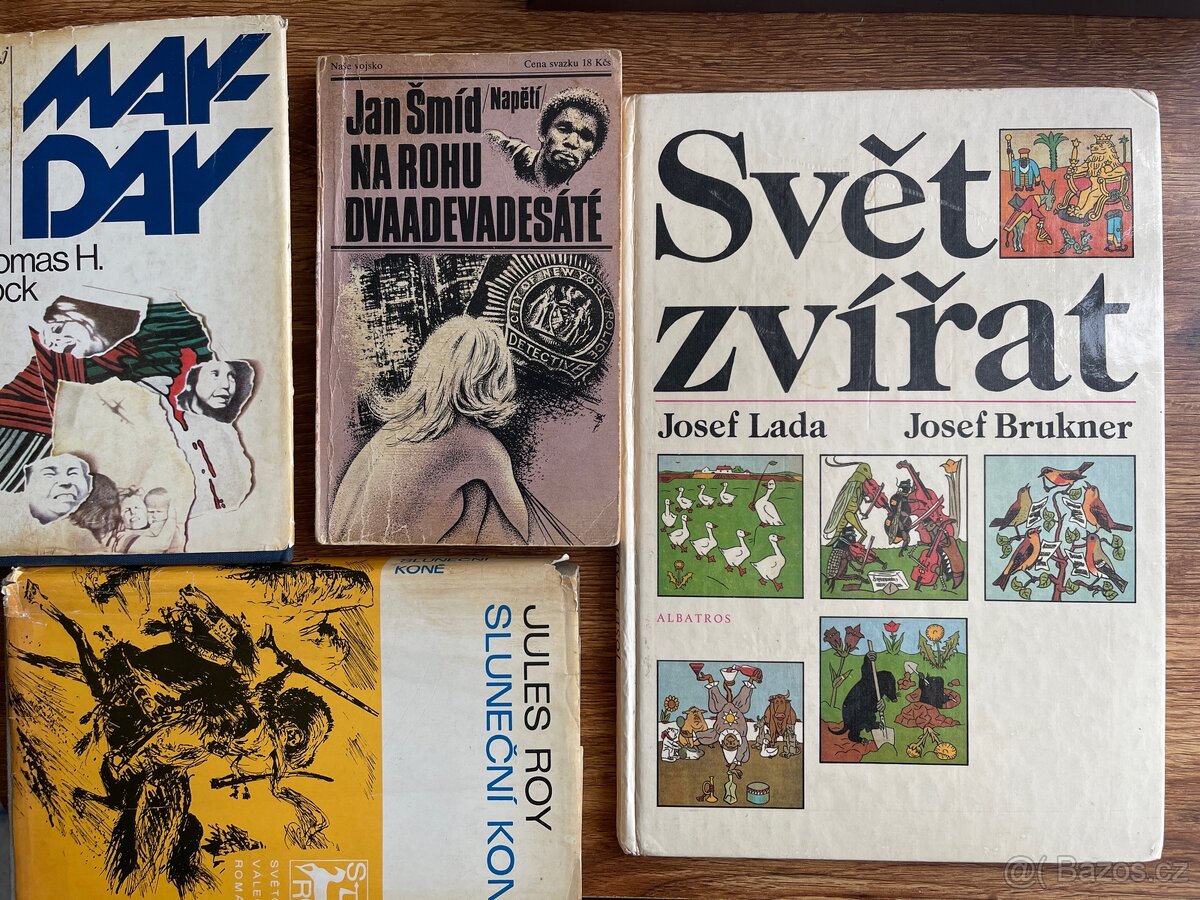 6ks Josef Lada - Svět zvířat + TV Nova + May Day + Sluneční