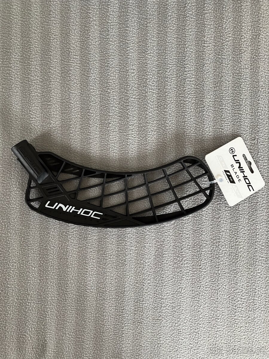 Florbalová čepel UNIHOC černá levá