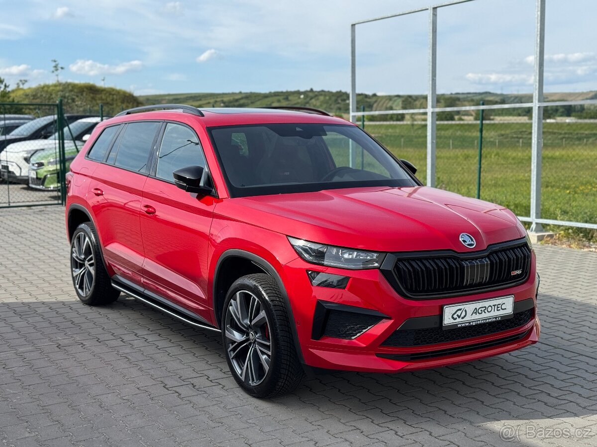 Škoda Kodiaq RS Challenge 2.0TSI 4x4 DSG / ČR / DPH / Záruka