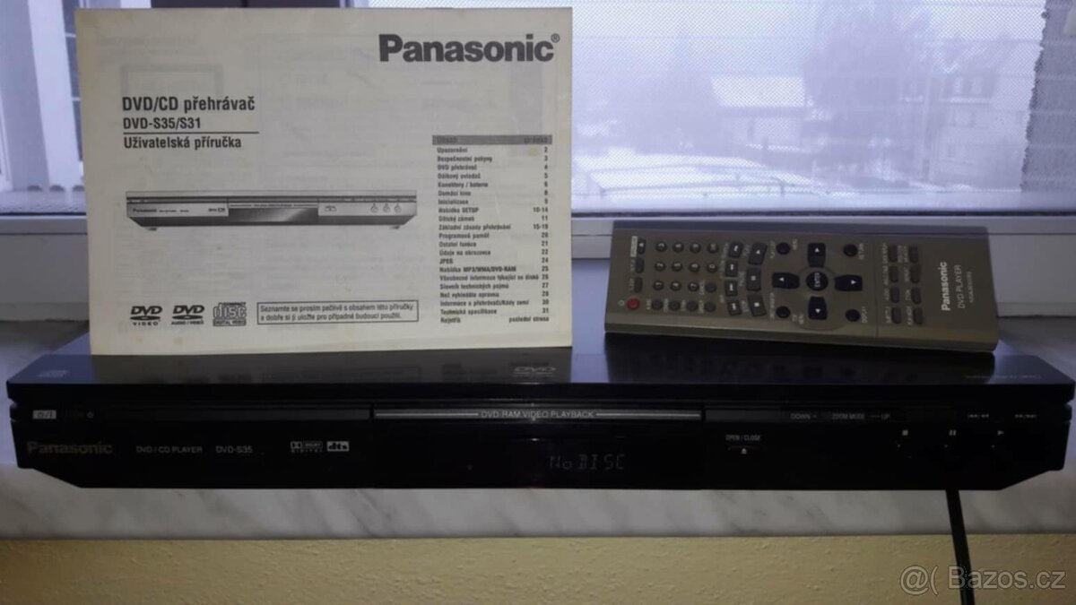 DVD/CD přehrávač Panasonic