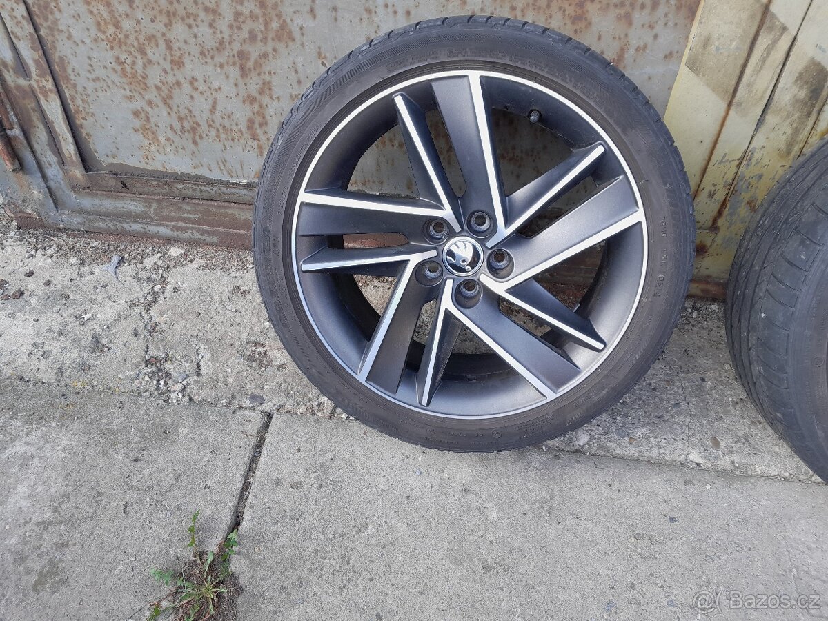 Alu kola škoda 7jx17H2 ET46