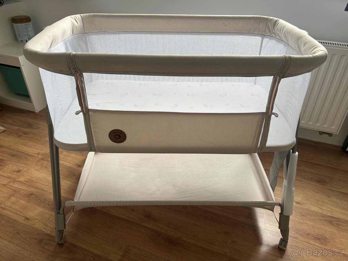 Cestovní postýlka Lionelo Luna - Beige Sand