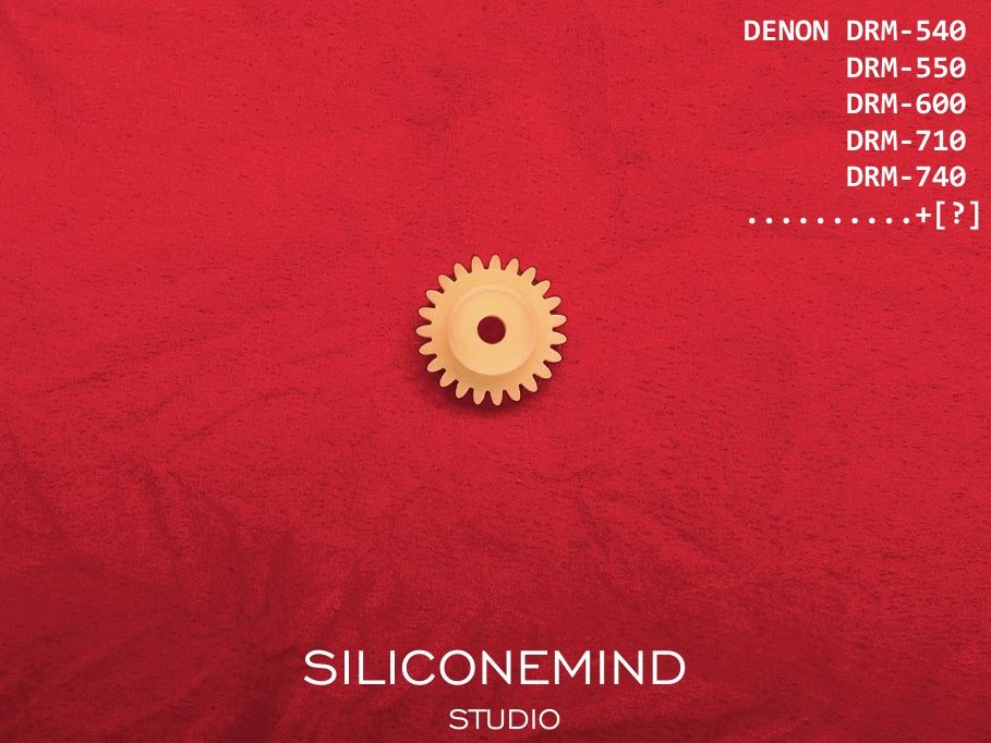 Ozubene kolo pro Denon DRM-540, DRM-550, DRM-600, DRM-710 +