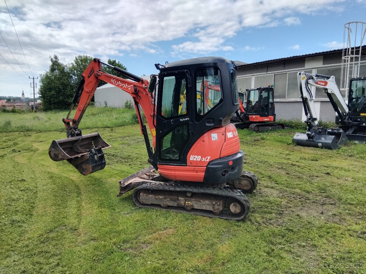 Minibagr Kubota U20-3