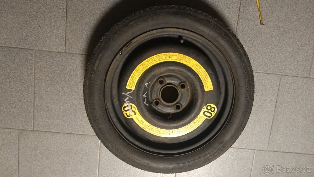 VW dojezdová rezerva R15
