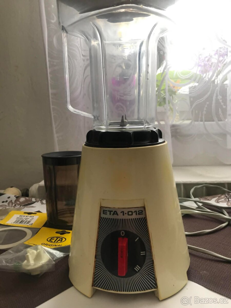 RETRO - Mixér ETA 012 Hlinsko, 3 rychlostní, funkční