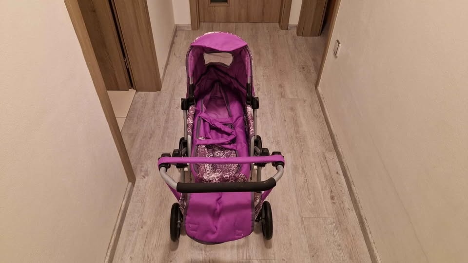 Dětský kočárek pro panenku
