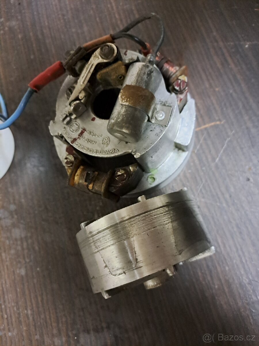 Zapalování Jawa pionýr 20w