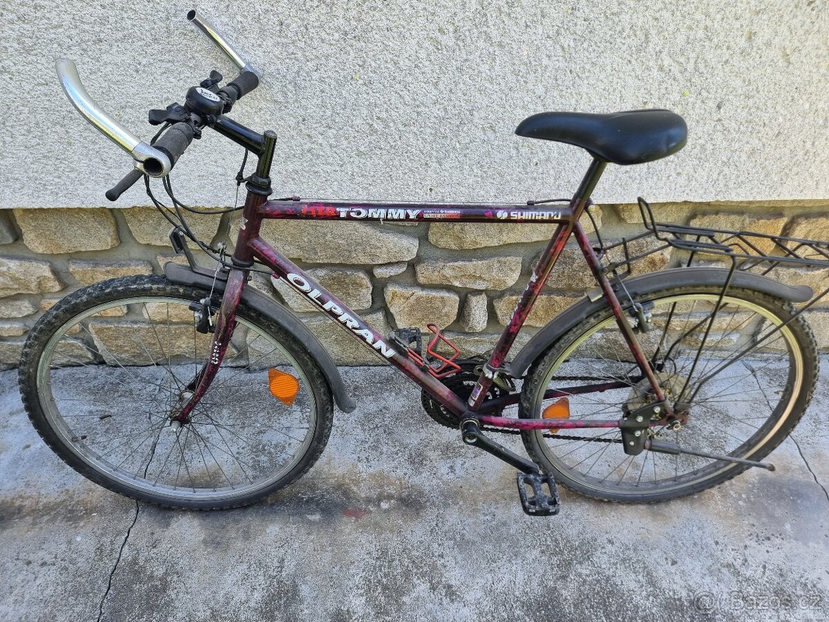 Prodám horské kolo Tommy Olpran Schimano viz foto.