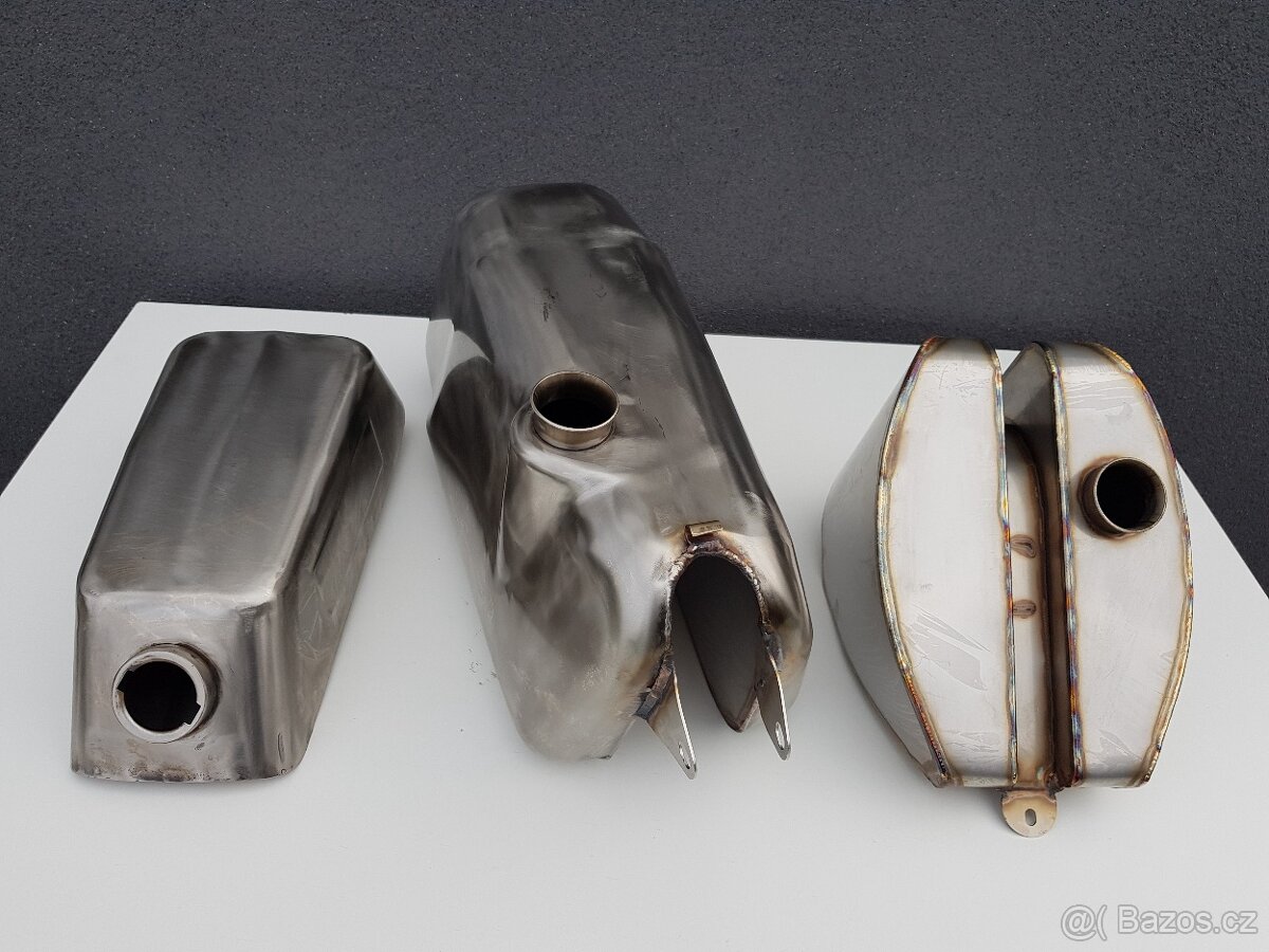 Jawa 50 pionýr, babetta, MUSTANG - NEREZOVÁ nádrž 5,5 - 6l