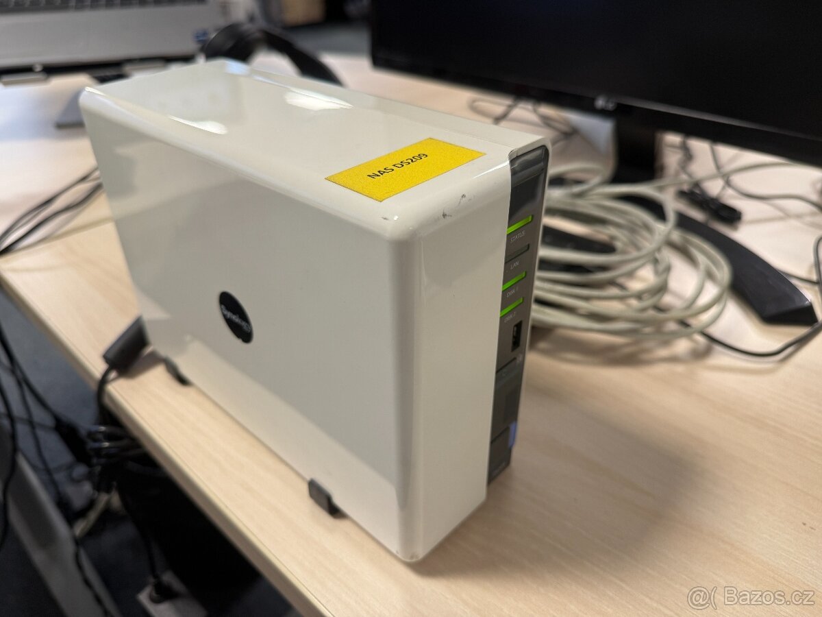 Synology NAS DS-209 – NAS server (2× 512 GB HDD)