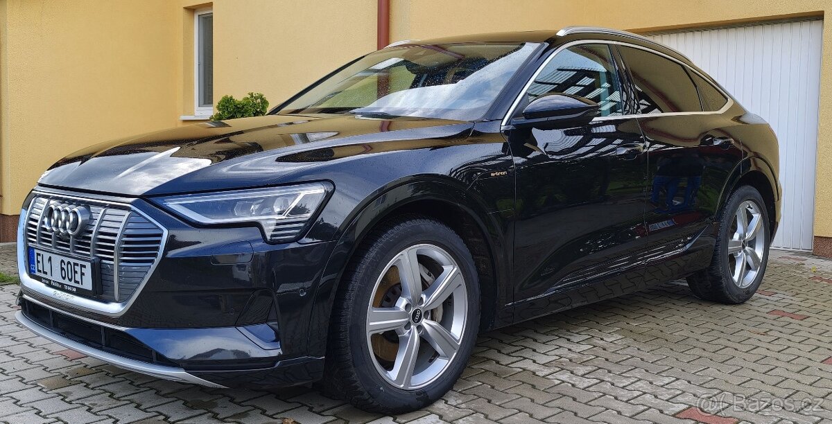 Audi e-tron Sportback 55 Quattro 95 kWh max výbava +DPH