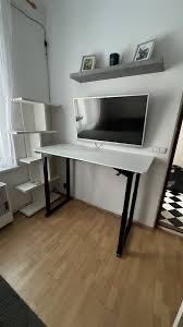 Ergonomický/herní stůl ULTRADESK UPLIFT bílá deska