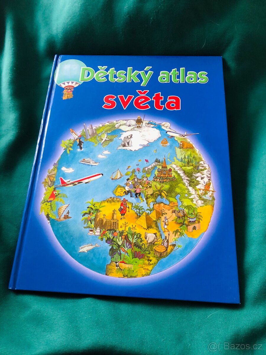 Velký dětský atlas-pošta jen za 30kč