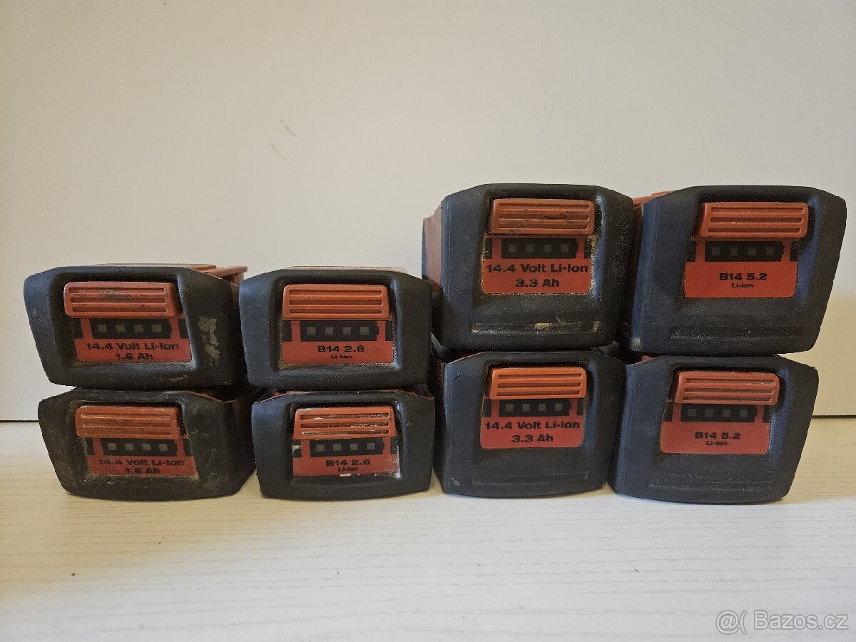 HILTI AKUMULÁTOR B14 1,6 2,6 3,3 5,2 14V