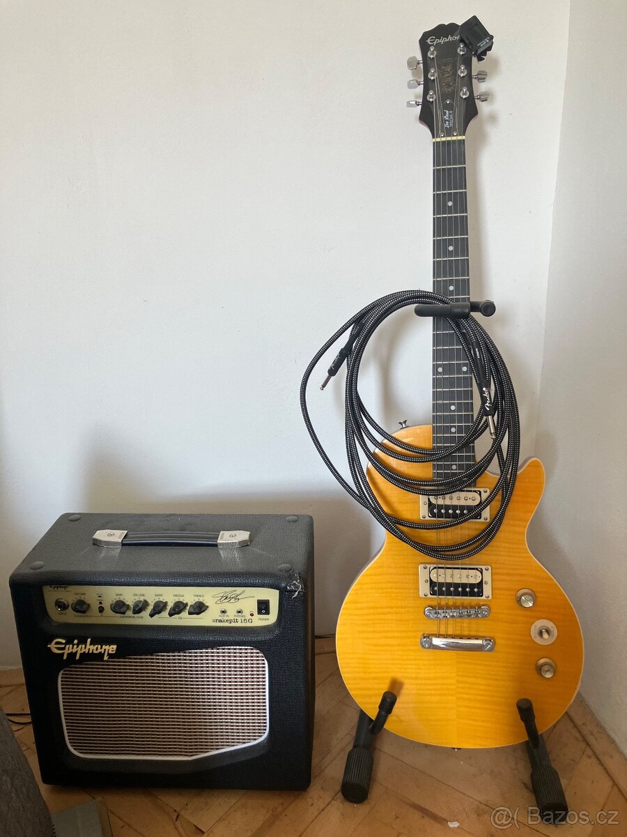Kytarový set Epiphone Les Paul Special II