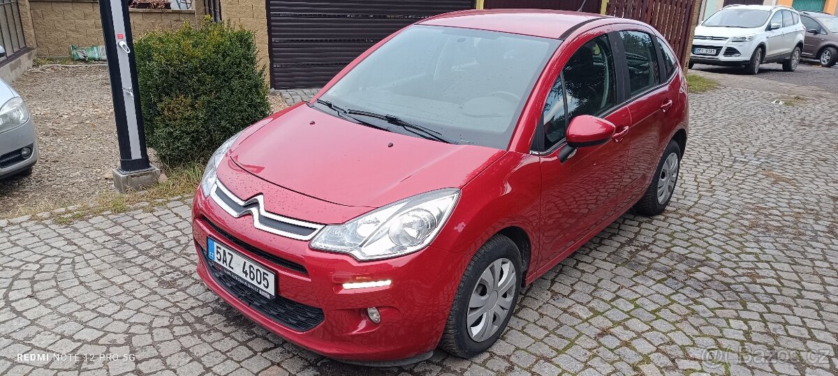 Prodám Citroen C3, 1,2i, 60kW, 2017, koupen nový v ČR,