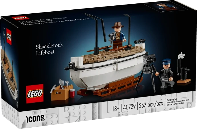 LEGO 40729 Shackletonův záchranný člun