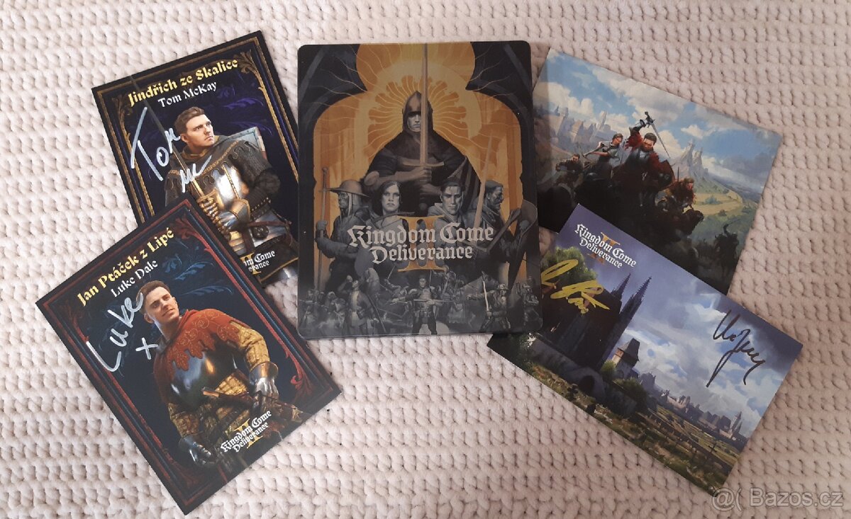 Kingdom Come Deliverance 2 SteelBook + Karty (Podepsaný)