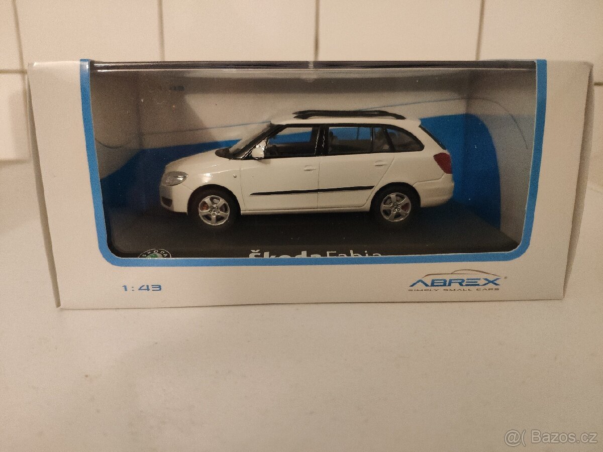 Abrex Škoda Fabia 2 combi bílá