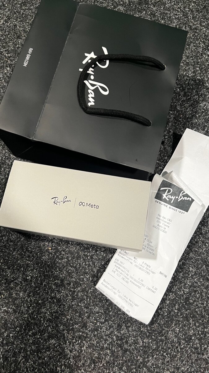 Prodám Ray - Ban meta 2 Transition gray / Shiny black RW4006