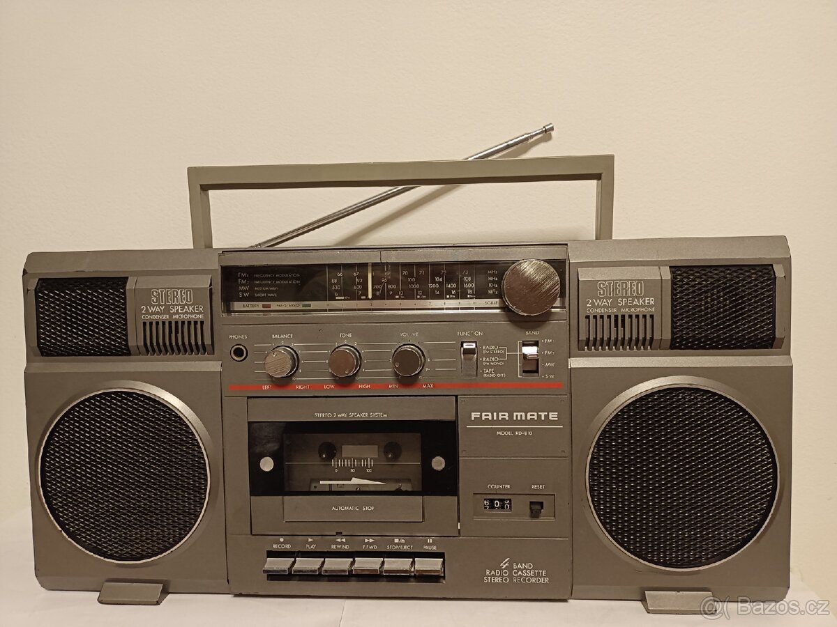 Fair Mate RD810, radiomagnetofon retro kazeťák