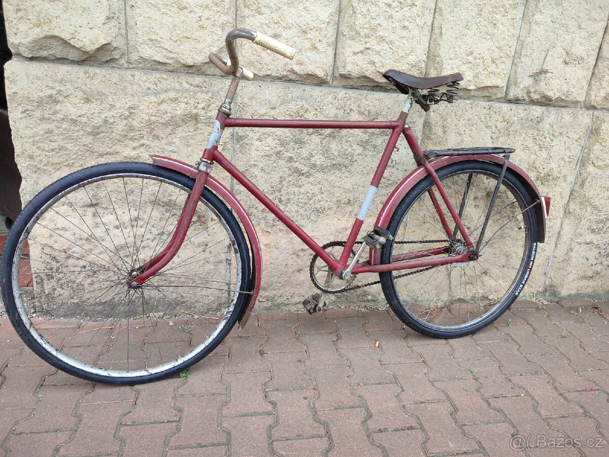 Historické retro kolo Tourist