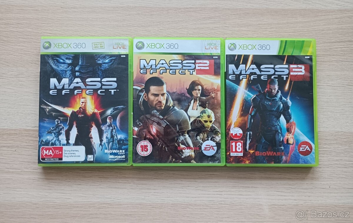 Mass Effect - Trilogie na Xbox 360
