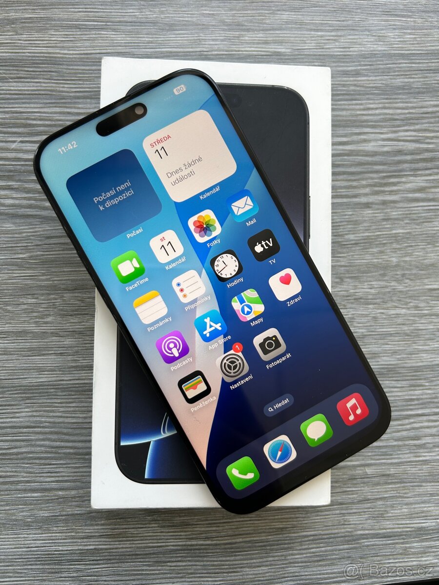 iPhone 16 PRO MAX 256 gb V ZÁRUCE, 100% BATERIE