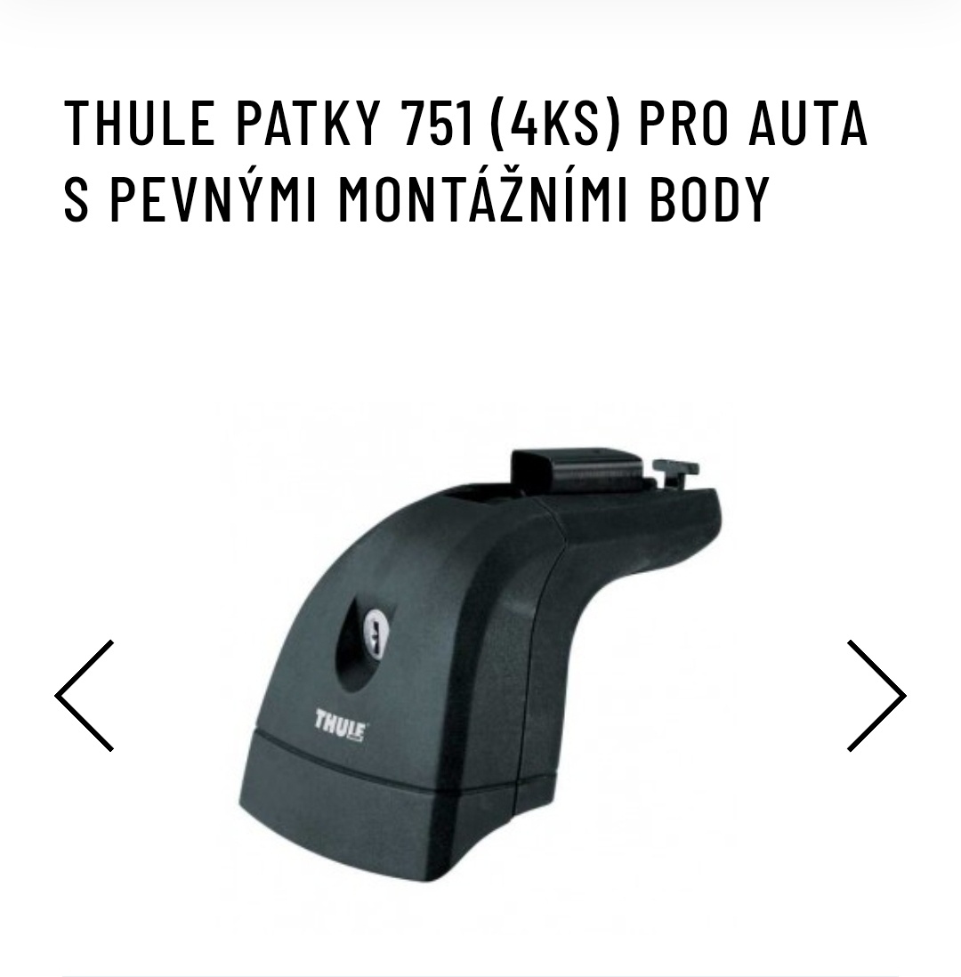 Thule patky 751